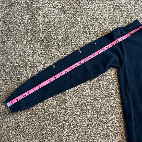 Simply Southern Small Navy blue Nana Bear long sleeve shirt, 100% cotton - Picture 5 of 6